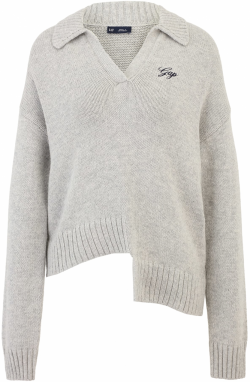 Gap Tall Sveter  sivá / čierna