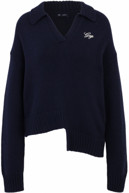 Gap Tall Sveter  námornícka modrá / biela