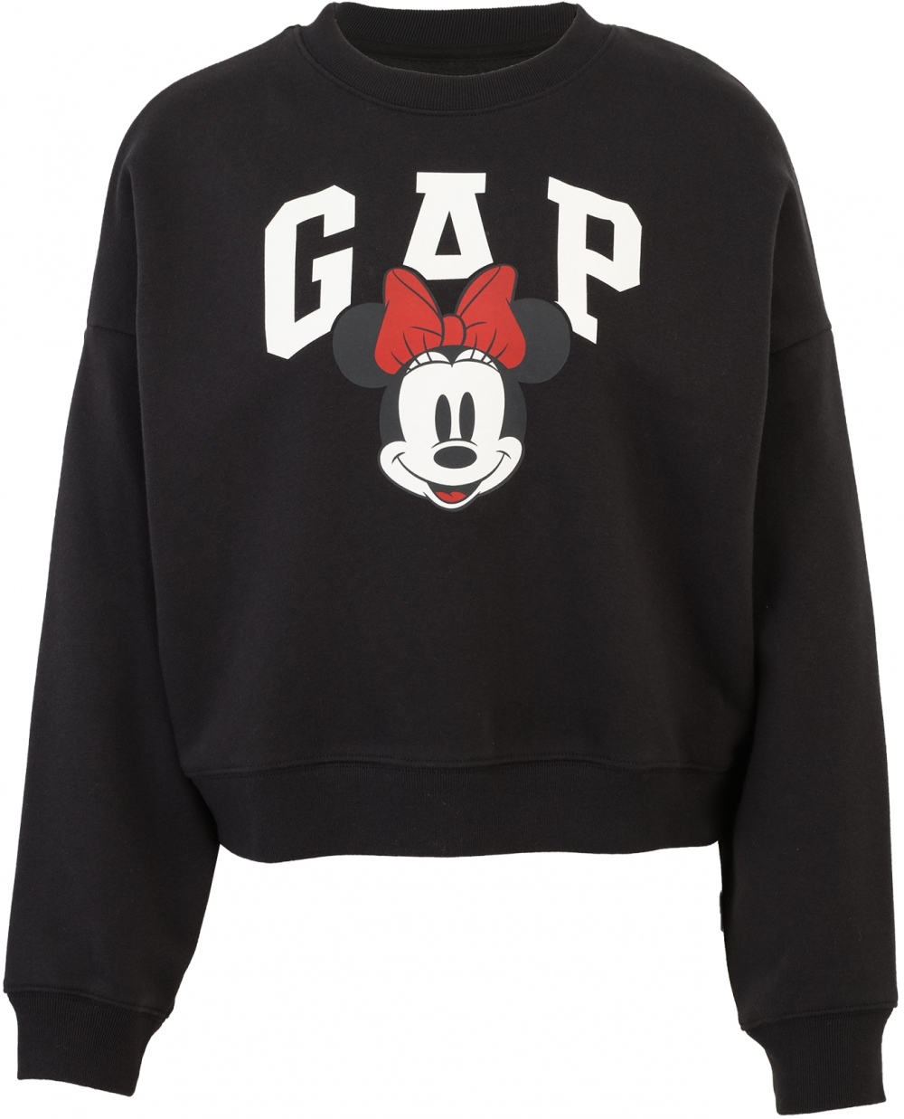 Gap Petite Mikina  červená / čierna / biela
