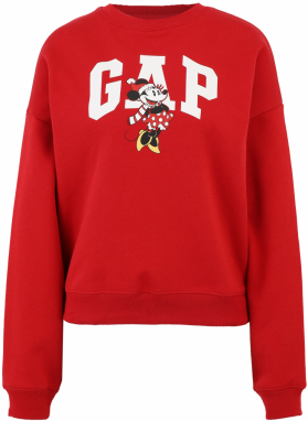 Gap Tall Mikina  béžová / červená / čierna / biela