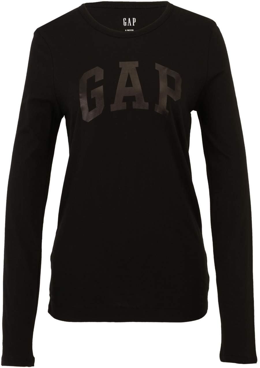 Gap Petite Tričko  sivá / čierna