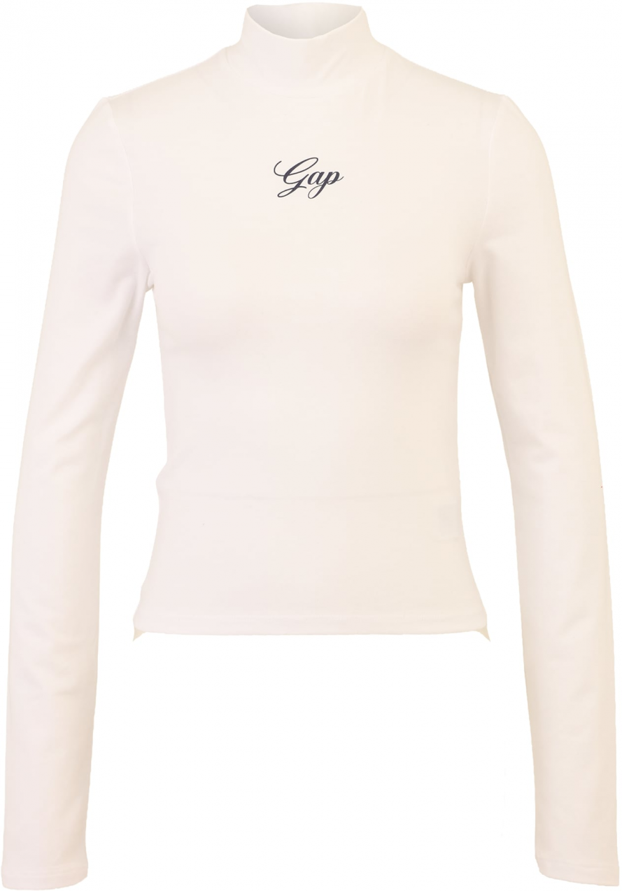 Gap Petite Tričko  čierna / biela ako vlna