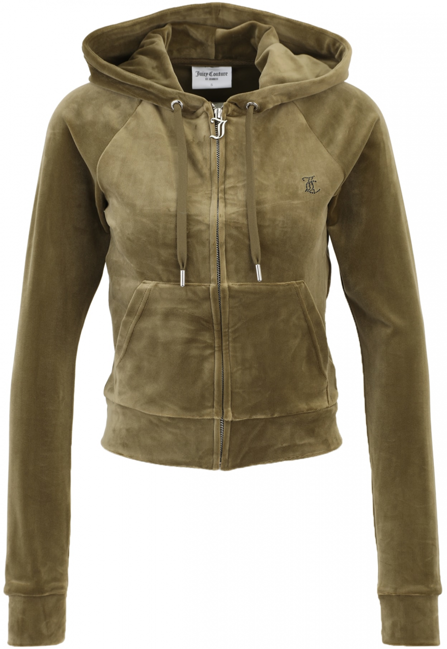 Juicy Couture Tall Tepláková bunda 'Madison'  kaki