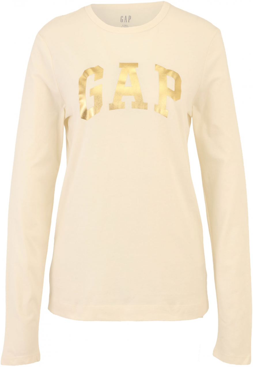 Gap Tall Tričko  svetložltá / zlatá