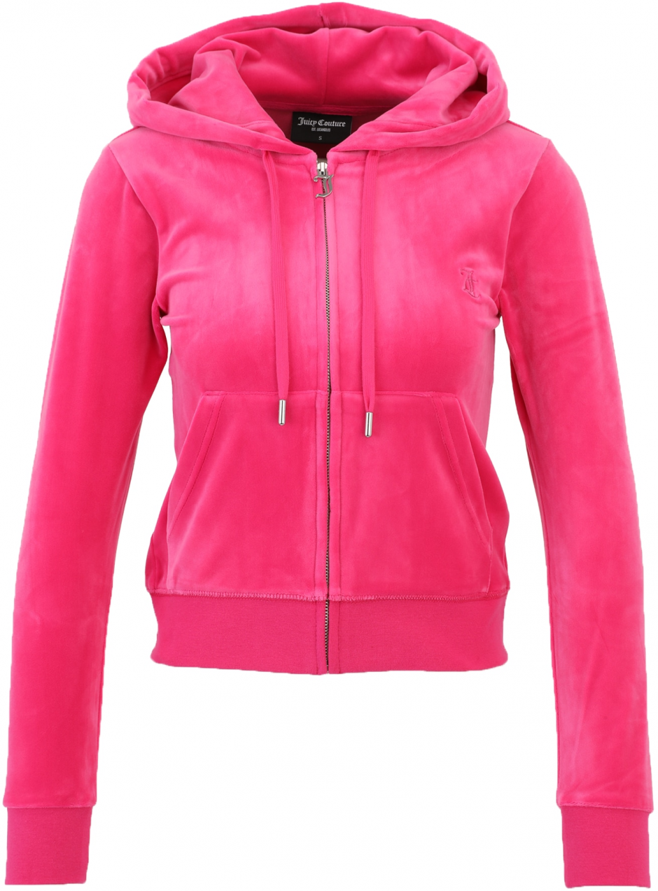 Juicy Couture Petite Tepláková bunda 'ROBERTSON'  malinová