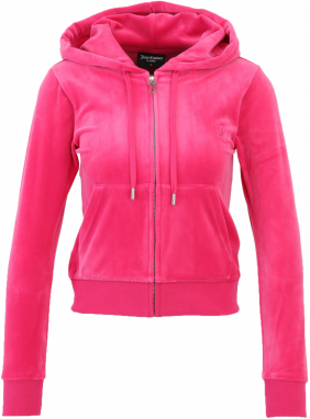 Juicy Couture Petite Tepláková bunda 'ROBERTSON'  malinová