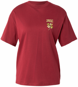 Carhartt WIP Tričko 'Clover'  zlatá / tmavočervená