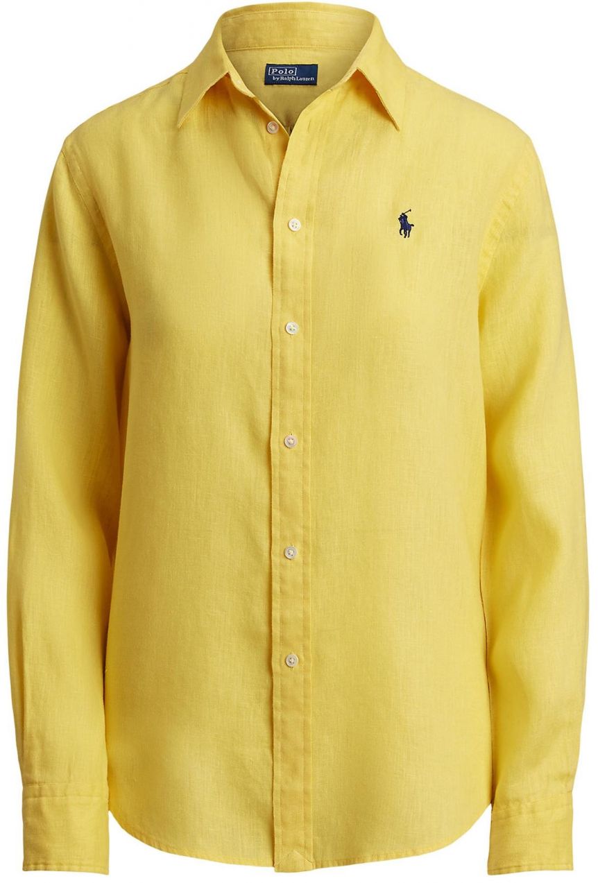 Polo Ralph Lauren Blúzka 'CLASSIC'  námornícka modrá / žltá