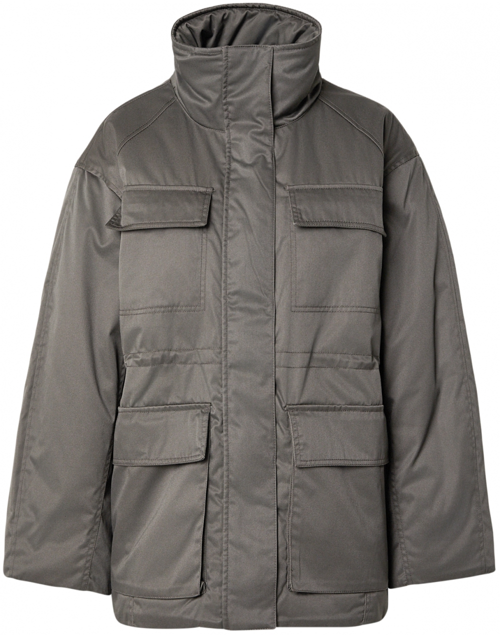 WEEKDAY Prechodná bunda 'Medusa'  sivá