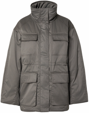 WEEKDAY Prechodná bunda 'Medusa'  sivá