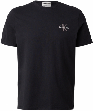 Calvin Klein Jeans Tričko  tmavošedá / čierna / biela ako vlna