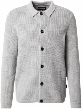 Barbour Kardigán  sivá / tmavosivá