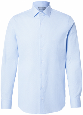 Michael Kors Košeľa  dymovo modrá / svetlomodrá