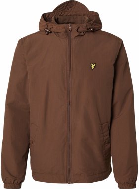 Lyle & Scott Prechodná bunda  hnedá