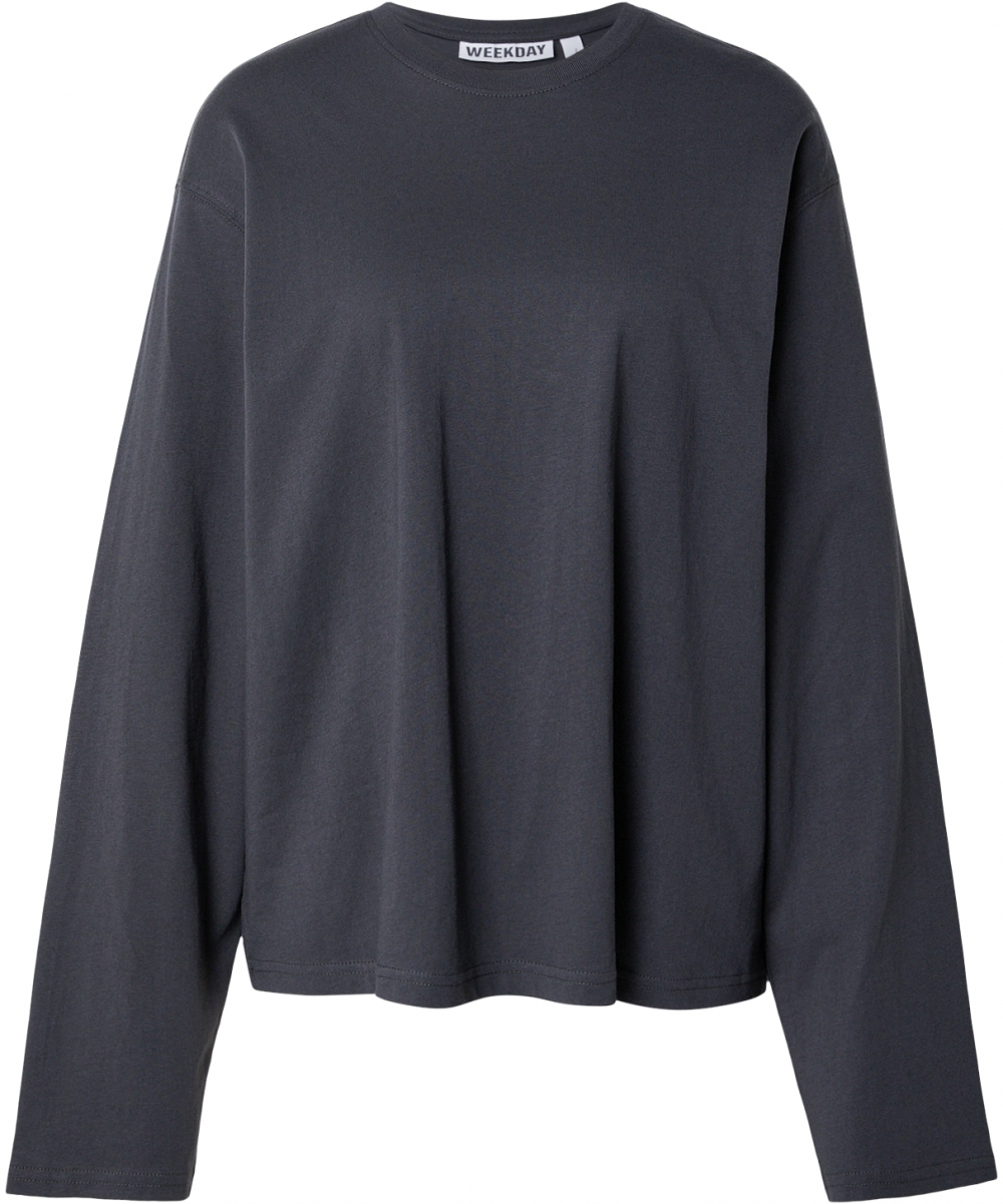 WEEKDAY Tričko 'Danya'  antracitová