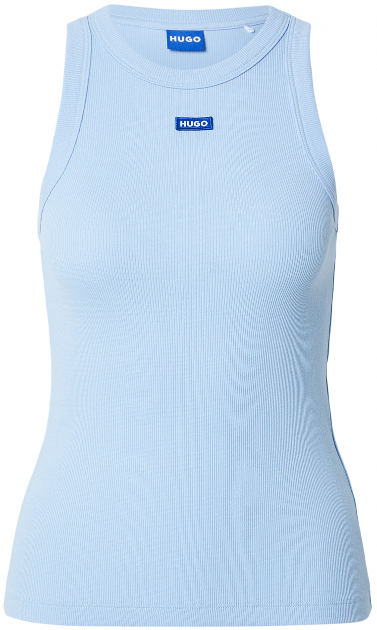 HUGO Top 'Easy'  svetlomodrá