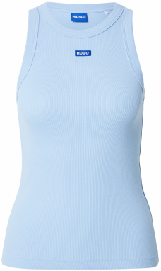 HUGO Top 'Easy'  svetlomodrá