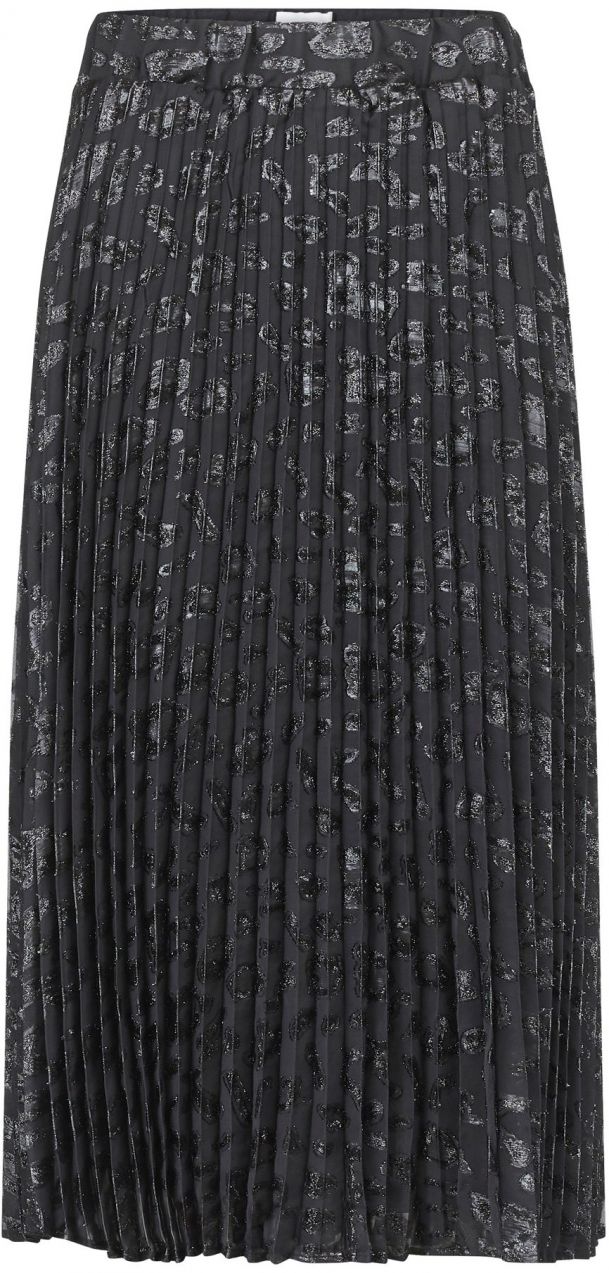 SISTERS POINT Sukňa  čierna / strieborná