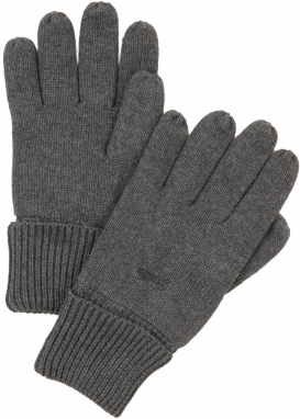 Superdry Prstové rukavice  sivá melírovaná