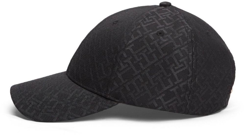 TOMMY HILFIGER Čiapka  antracitová / čierna