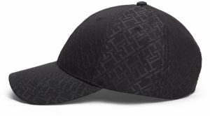 TOMMY HILFIGER Čiapka  antracitová / čierna