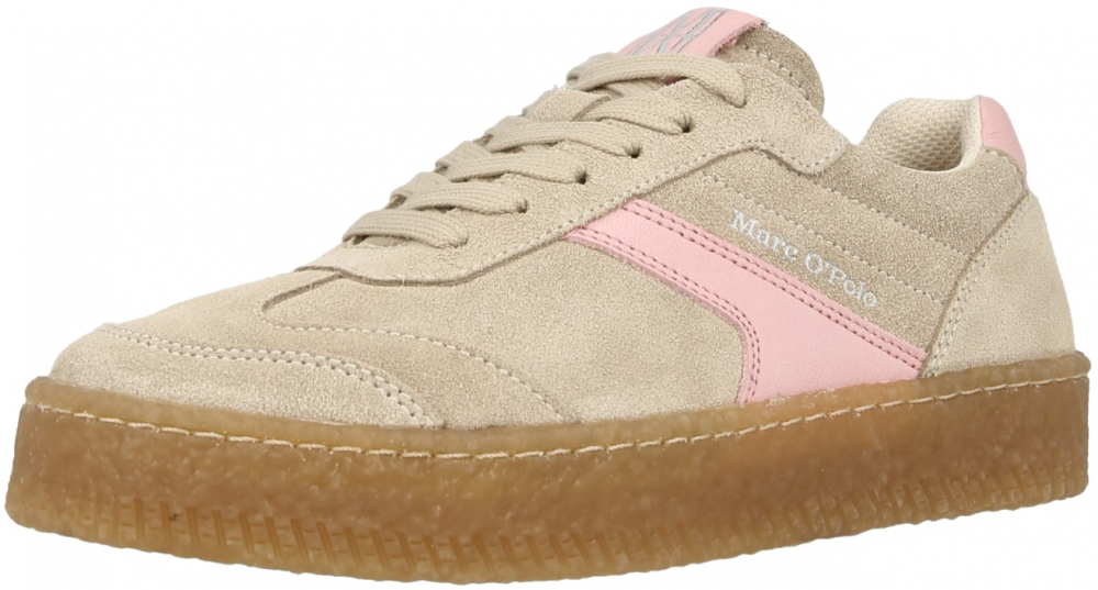 Marc O'Polo Nízke tenisky 'Cortney'  tmavobéžová / staroružová