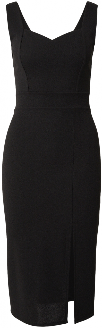 WAL G. Puzdrové šaty  čierna