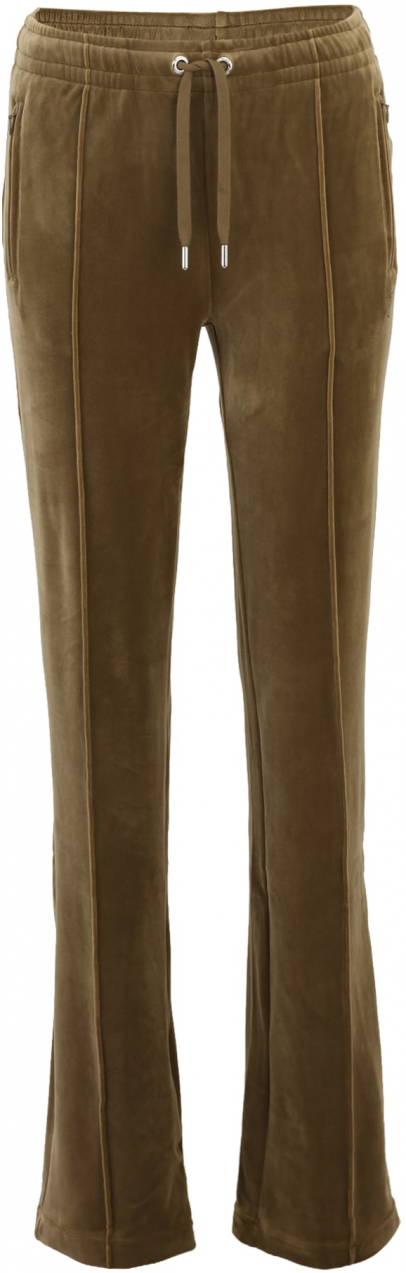 Juicy Couture Tall Nohavice 'TINA'  olivová / čierna