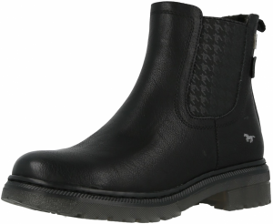 MUSTANG Členkové čižmy  čierna