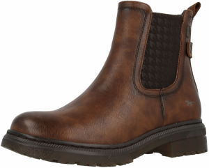 MUSTANG Členkové čižmy  tmavohnedá