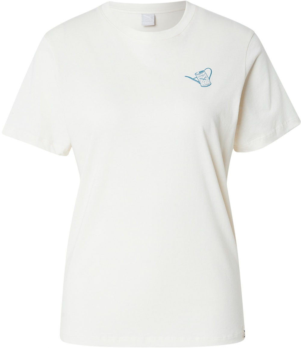 Iriedaily Tričko 'Monstera'  modrá / biela