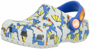 Crocs Otvorená obuv 'Classic'  modrá / žltá / svetlosivá / oranžová