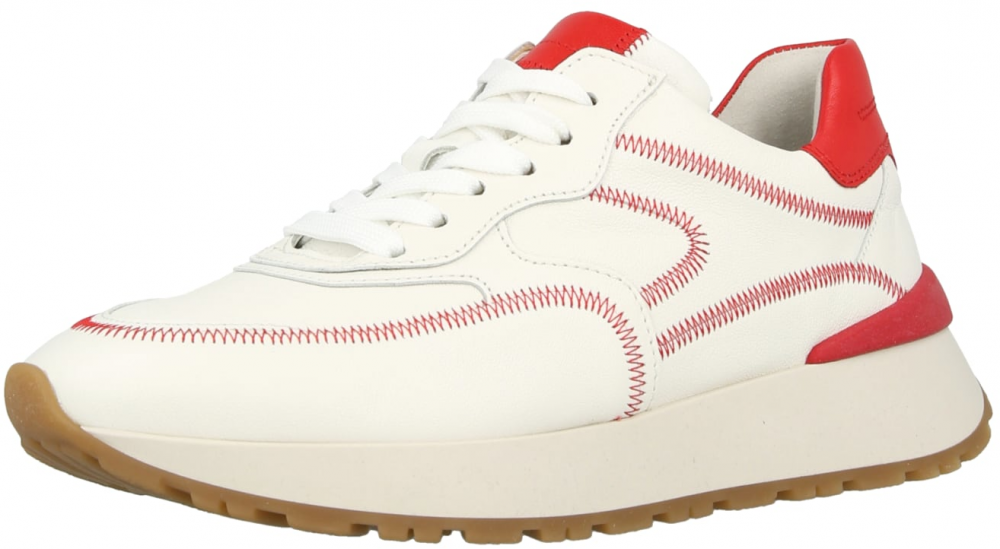 GABOR Nízke tenisky  červená / biela