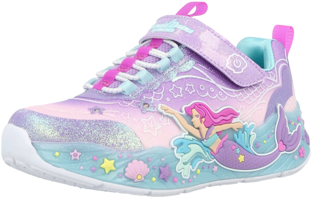 SKECHERS Tenisky 'MERMAID DREAMS'  kráľovská modrá / levanduľová / ružová / ružová