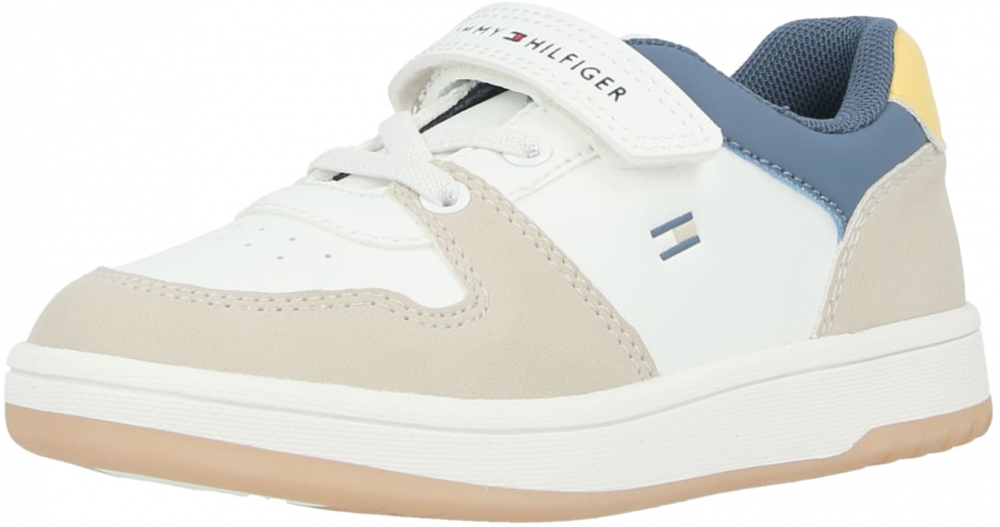 TOMMY HILFIGER Tenisky 'SKYLER'  béžová / opálová / biela