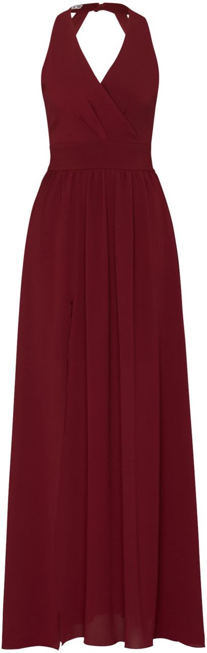 WAL G. Večerné šaty  bordová