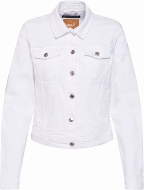ONLY Prechodná bunda 'Tia'  biely denim