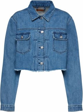 Kings Of Indigo Prechodná bunda 'Rista'  modrá denim