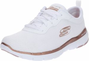 SKECHERS Nízke tenisky 'Flex Appeal 3.0'  bronzová / biela