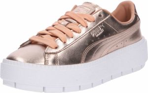 PUMA Nízke tenisky 'Basket Platform Trace Luxe'  koralová