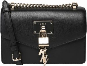 DKNY Taška cez rameno 'ELISSA'  zlatá / čierna