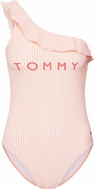 Tommy Hilfiger Underwear Jednodielne plavky  ružová / biela