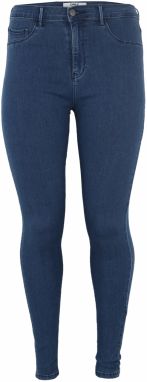ONLY Carmakoma Džínsy 'Carstorm push up hw sk mbd noos'  modrá denim