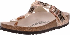 BIRKENSTOCK Žabky 'Gizeh'  medená / zlatá