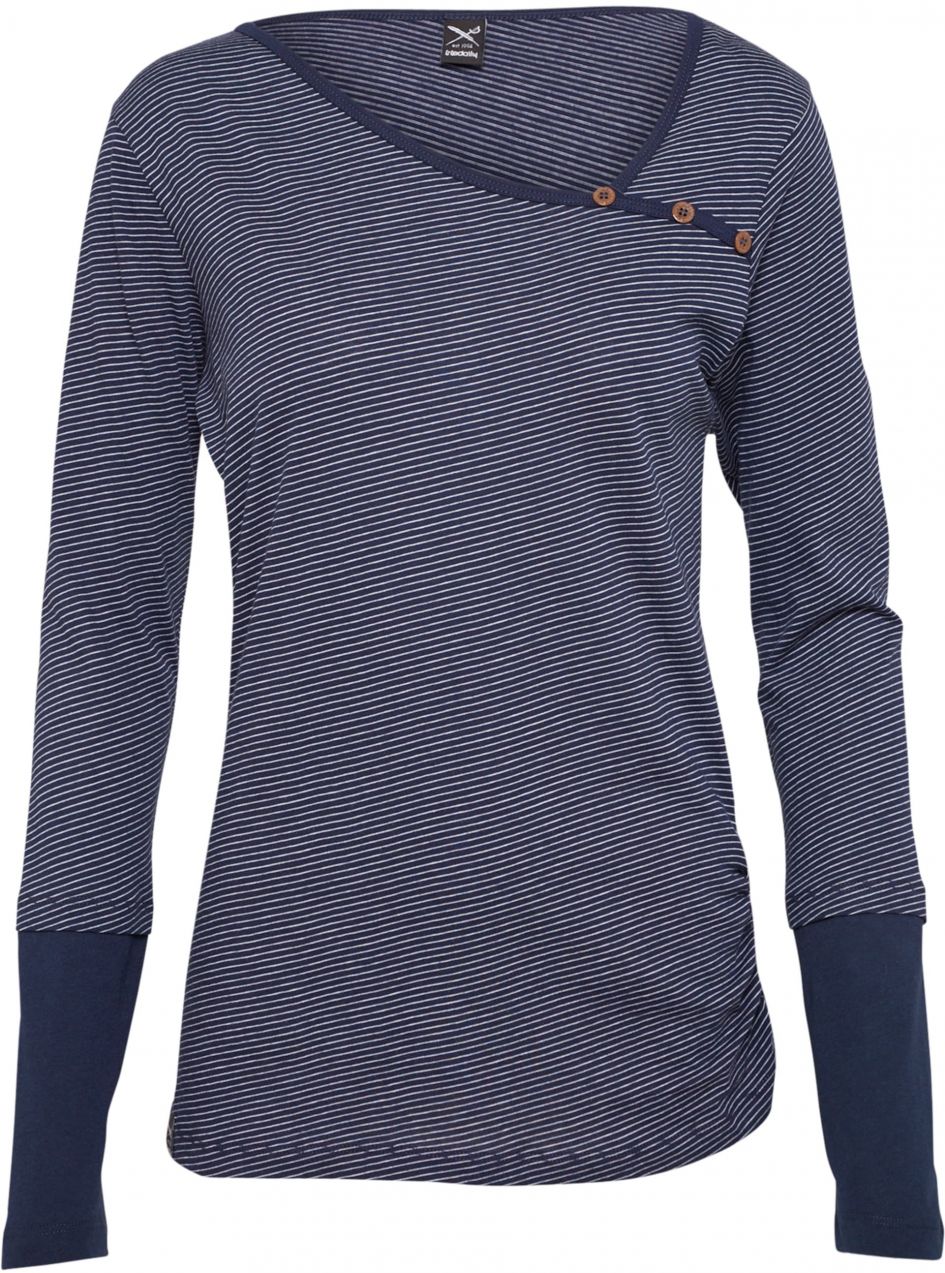 Iriedaily Tričko  námornícka modrá / biela