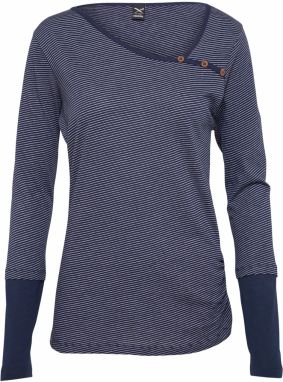 Iriedaily Tričko  námornícka modrá / biela