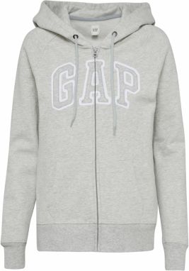 GAP Tepláková bunda  sivá melírovaná