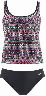 LASCANA Tankiny  zmiešané farby / čierna