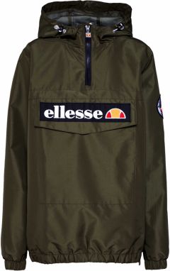 ELLESSE Prechodná bunda 'Mont 2'  olivová / oranžová / čierna / biela