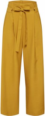 Native Youth Plisované nohavice 'THE ROSIE PANT'  horčicová